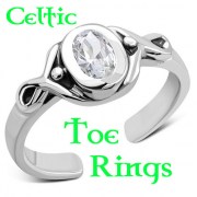 Celtic Toe Rings